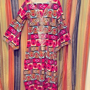 Ankara Long Dress/Tunic